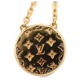 Louis Vuitton-Louis Vuitton Collier L TO V Necklace-Other