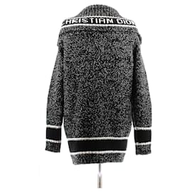 Christian Dior-Gilet en mélange de laine et cachemire-Black
