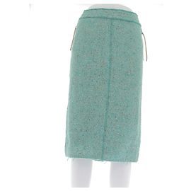 Marc Jacobs Jupe en laine Turquoise