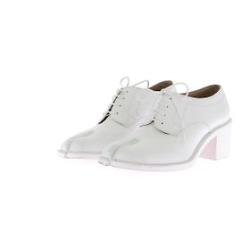 Maison Martin Margiela Derbies bianche "Tabi" Bianco