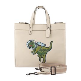 COACH Field Tote 40 Lexy Tasche Beige