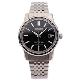 Seiko-Seiko King Seiko Automatic Wristwatch-Silvery