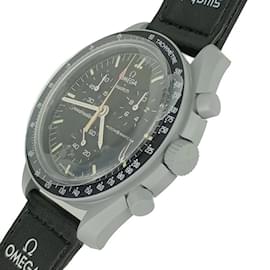 Omega-OMEGA x SWATCH Mission to the Moon Limited Edition Watch-Black