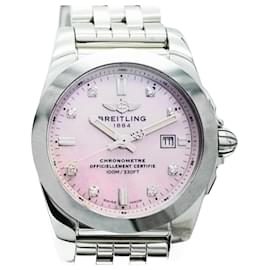 Breitling-Breitling Galactic W72348 Pink Dial Watch for Men-Other