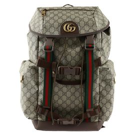 Sac à dos skateboard Gucci GG Marmont Marron