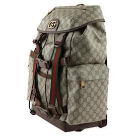 Gucci-Gucci GG Marmont Skateboard Backpack-Brown