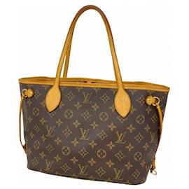 Louis Vuitton-Louis Vuitton Monogram Neverfull PM Tote Bag-Brown