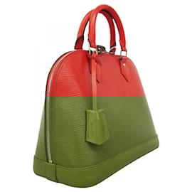 Louis Vuitton-Louis Vuitton Epi Alma Handbag-Red