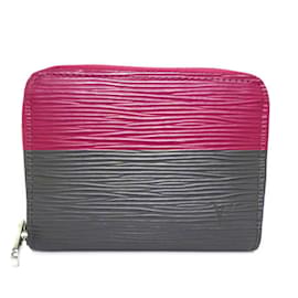 Louis Vuitton-Louis Vuitton Epi Leather Coin Purse-Red