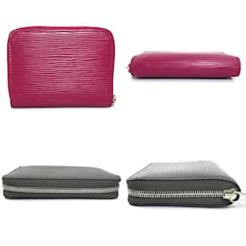 Louis Vuitton-Louis Vuitton Epi Leather Coin Purse-Red
