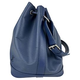 Louis Vuitton-Louis Vuitton Epi Petit Noe Shoulder Bag-Dark blue