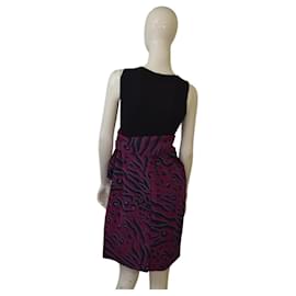 Dkny-Dresses-Black,Fuschia