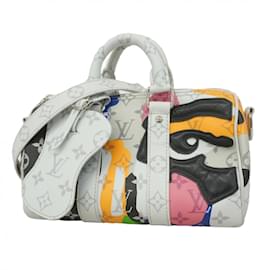 Louis Vuitton-Sac à main Louis Vuitton Keepall Bandoulière 25-Multicolore