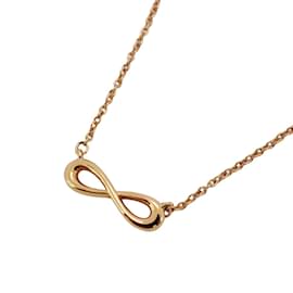 Tiffany & Co-Tiffany Infinity Necklace in 18K Pink Gold-Other