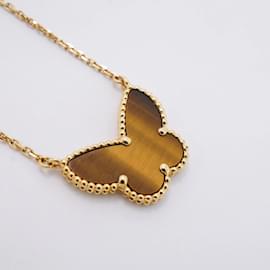 Van Cleef & Arpels-Van Cleef & Arpels Lucky Alhambra Necklace-Brown