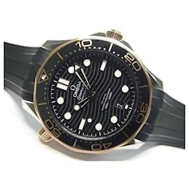 Omega-OMEGA SEA MASTER Divers300M SS x Sedna gold 210.22.42.20.01.002 Mens-Silvery