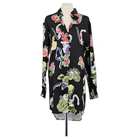 Saint Laurent-Black dress-Black