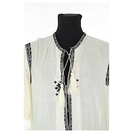 Isabel Marant Etoile-Cotton dress-Beige