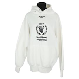 Balenciaga-White cotton sweater-White