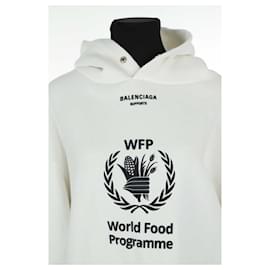 Balenciaga-Cotton sweater-White