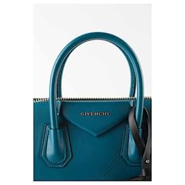 Givenchy-Leather handbag-Blue