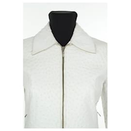 Givenchy-Leather jacket-White