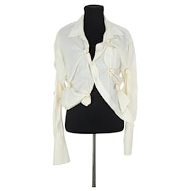 Jacquemus Camicia in cotone beige Beige