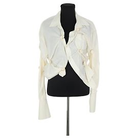 Jacquemus Camisa de algodão bege Bege