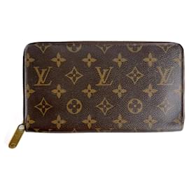 Louis Vuitton-Insolite Long Canvas Flap Wallet Brown-Brown