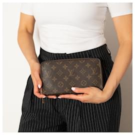 Louis Vuitton-Insolite Long Canvas Flap Wallet Brown-Brown