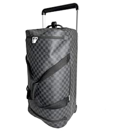 Louis Vuitton-Soft Duffle 65 Canvas Travel Bag Damier Graphite-Multiple colors