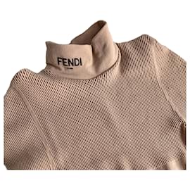 Fendi-Nylon Corps XS Rose Poussière-Autre
