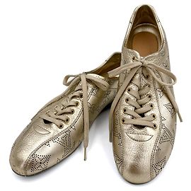 Louis Vuitton Baskets en cuir Mahina Bowling 38 Or Doré