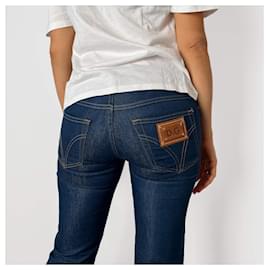 Dolce & Gabbana-Slim Pants Jeans 25 Blue-Blue