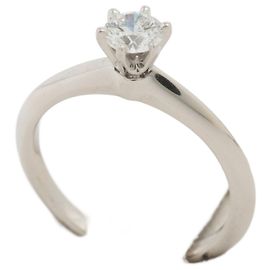 Tiffany & Co Solitaire Platinum Ring 16mm Diameter Other