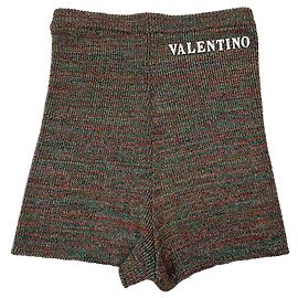 Valentino Garavani Metallische Viskose-Shorts S Andere