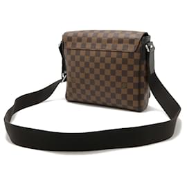 Louis Vuitton-Sac à épaule Louis Vuitton District PM NM Damier-Marron