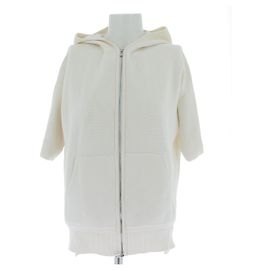 Loro Piana Seiden-Cardigan Weiß