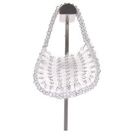 Paco Rabanne Mini-Handtasche "1969" Silber