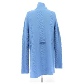 Autre Marque-Pull en cachemire bleu-Blue