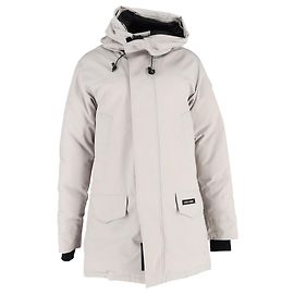Canada Goose Langford Down Parka Jacke aus grauem Polyester Grau