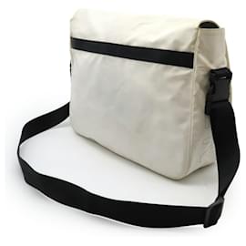 Chanel-Chanel Sports Line Rubber Coating Messenger Bag-White