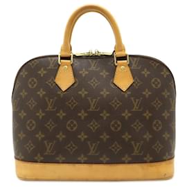 Louis Vuitton-Louis Vuitton Alma Monogram Handbag-Brown