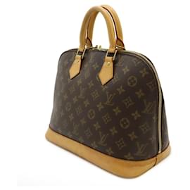 Louis Vuitton-Louis Vuitton Alma Monogram Handbag-Brown