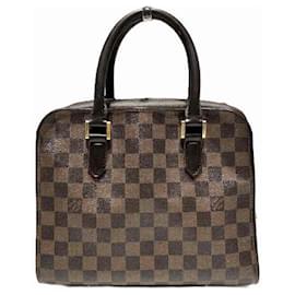 Louis Vuitton-Sac à main Louis Vuitton Triana Damier-Marron