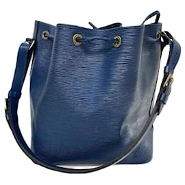 Louis Vuitton-Louis Vuitton Petit Noe Epi Shoulder Bag-Black