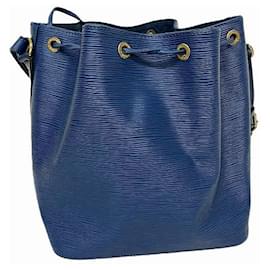 Louis Vuitton-Louis Vuitton Petit Noe Epi Shoulder Bag-Black