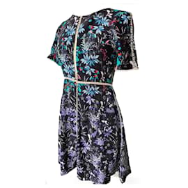 The Kooples-Short printed silk dress, The Kooples-Other