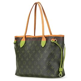 Louis Vuitton-Louis Vuitton Brown Monogram Neverfull PM-Brown