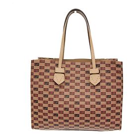 Bolsa tote de couro Moreau Bege Camelo